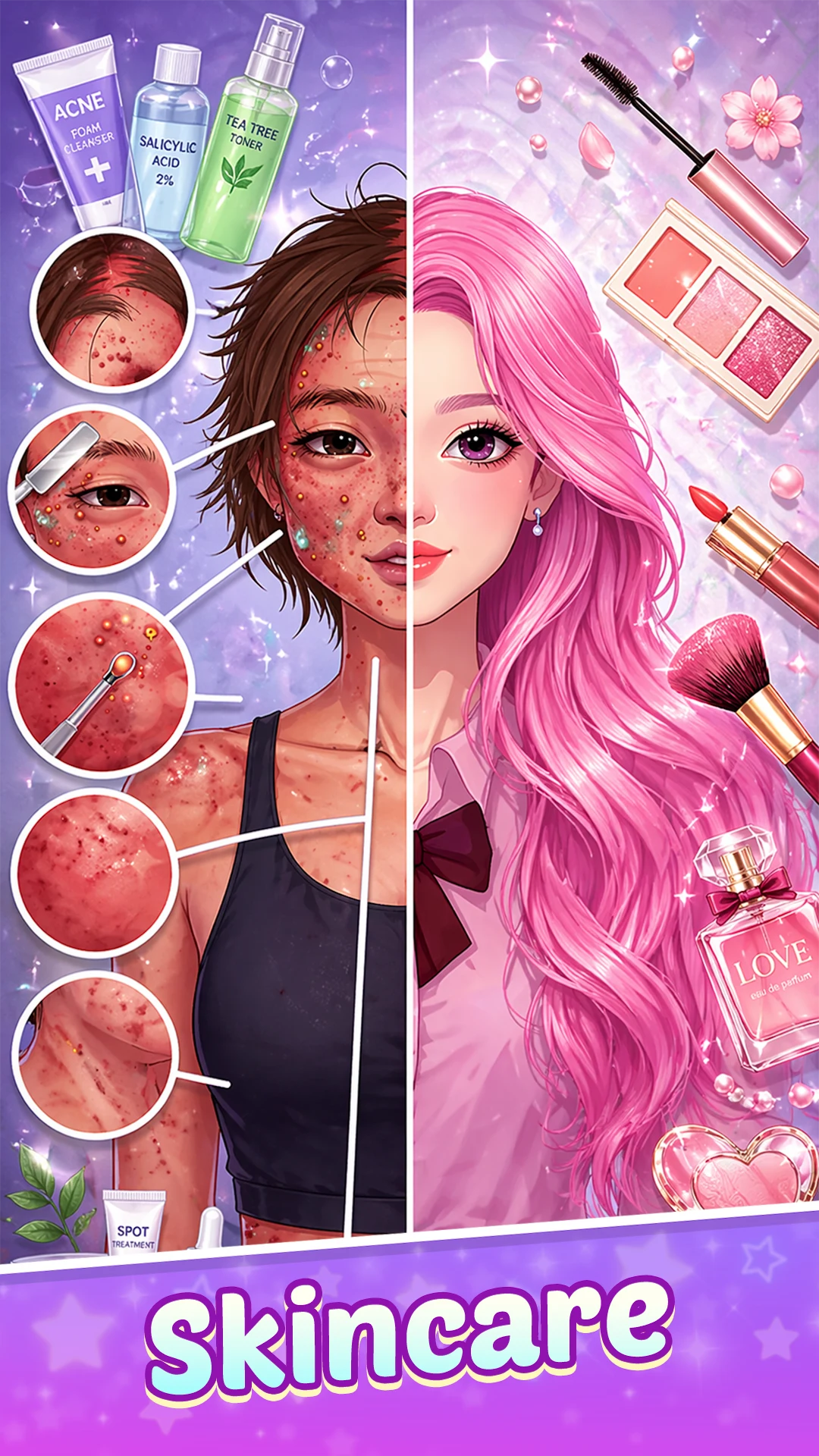 Teen Girls: Fun Mini Games screenshot
