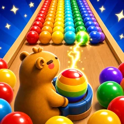 3D Bubble: Capybara Shoot のアイコン